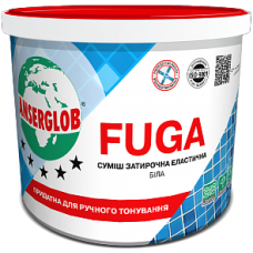 Суміш для заповнювання швів біла 1кг Anserglob FUGA