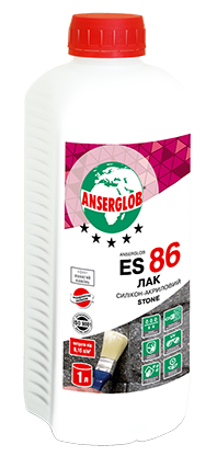 Лак акриловий по каменю 1л Anserglob ES86
