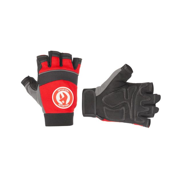 Рукавиці безпалі INTERTOOL SP-0142