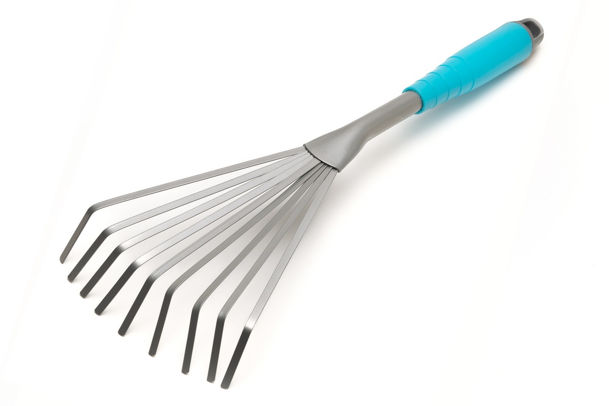 Граблі віялові садові пластикова ручка Mastertool 14-6184
